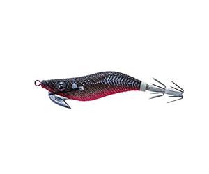 Yo-Zuri A LBL Squid Jig Egi Aurie Q RS 1 Luminous Black Plantilla de Calamar 1.6, Negro Luminoso, Size 16 (Medium)