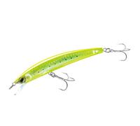 Yo-Zuri F1145-ghcs Crystal 3D Minnow, 90 mm, Color Chartreuse, Unisex, 90, 7.0 gr