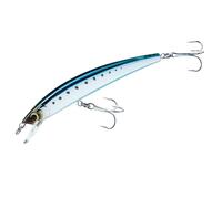 Yo-Zuri Crystal Minnow, 130 mm, Color sardina holográfica con Parte Trasera Azul, 130mm 5-1/4"