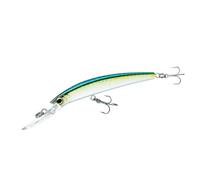 Yo-Zuri Crystal Minnow Deep Diver Señuelo, R1136 HGM, Caballa Verde holográfica, 5-1/4 Inches
