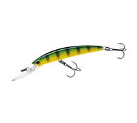 Yo-Zuri Crystal Minnow Deep Diver Walleye (F) 110 mm 4 - 3/8 "Verde Perca Flotante Profundo Diver señuelo de