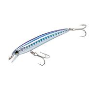 Yo-Zuri f1162-m177 Pins Minnow Flotante Diver señuelo, Plata/Azul