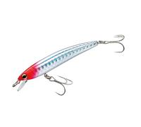 Yo-Zuri f1162-rh Pins Minnow Flotante Buceo Señuelos, Cabeza roja