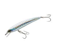 Yo-Zuri F1163-HSR Pins Minnow - Señuelo Flotante para Buceo, holográfico, Plateado