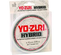 Yo-Zuri Hilo de Pesca híbrido de monofilamento de 275 Yardas, Transparente, 15 Libras
