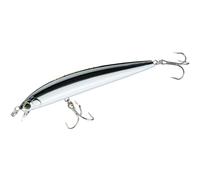 Yo-Zuri Hydro Minnow LC - Señuelo Flotante, 6 Pulgadas, Color Negro y Plateado