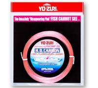 Yo-Zuri Línea líder de fluorocarbono HD de 30 Yardas, Rosa, 200 Libras
