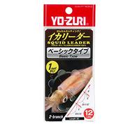 Yo-Zuri R1346 Squid Leader 2 Ramas 12 Libras (1 Pieza/Paquete), Multicolor, Talla única