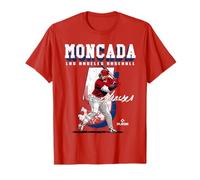 Yoan Moncada | Jugadores de béisbol de Los Ángeles A | MLBYMO204M Camiseta