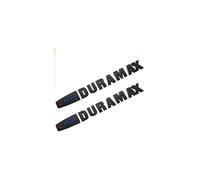 Yoaoo 2 emblemas OEM Allison Duramax para cap de GM Silverado 2500Hd 3500Hd, negro y azul