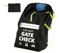Yoassi Bolsa de Transporte para Cochecito y Silla de Coche, Funda Plegable Protectora para Silla de Paseo, Grupo 0+ y Silla de Auto, Bolsa de Viaje Impermeable Universal con Correa de Hombro