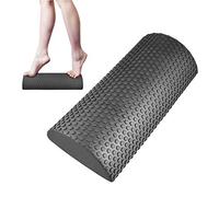 Yoassi Medio Rodillo de Espuma para Yoga 30cm, Pilates y Fitness, Cilindro Medio de Foam para Pantorrillas, Ejercicio de Pie y Cuello, Liberación Profunda de Tejido Miofascial y Alivio de Dolores