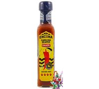 yoaxia ® Conjunto de marca - [142 ml] salsa de chili Carolina Reaper / salsa de chile picante + mandíbula pequeña - muñeca de madera