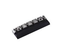 Yobadam Soporte para Guitarra con Bola Rodante con Rodillos para Guitarras Eléctricas HSS de Lujo, Espaciado entre Cuerdas de 43 Mm, 1 3/8 Pulgadas