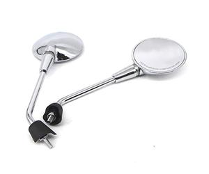 YOBAIH Para Vespa Primavera 4T-3V E2 E4 50 125 150 2T 4T 2013-2018 Espejos Retrovisores de Visión Trasera Motocicleta Accesorios