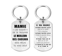 Yobent - Llaveros para el Día de la Madre para la Abuela, regalo de cumpleaños y retiro para la abuela