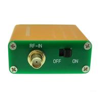 YobiLife Amplificador RF de banda completa de 100 kHz-6 GHz de 0,4 dB de ruido ultrabajo, ganancia de 20 dB para recepción HF FM VHF UHF, para interfaz SMA, diseño compacto de aleación de aluminio