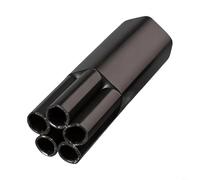 YobiLife Botas de cable termorretráctiles impermeables para instalaciones eléctricas del Reino Unido, sello de aislamiento de 1 KV con encogimiento rápido 2:1, tubo de conducto de poliolefina