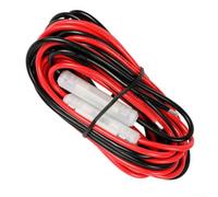 YobiLife Cable de alimentación de enchufe en T de 300 cm CC 12 V con fusible dual para Yaesu FT-7800R/8800R/8900R/7900R, para ICOM IC-2300H/IC-V8000, para conexión de radio móvil Kenwood TM-Series