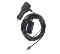 YobiLife Cable de alimentación para cargador de coche con pantalla de voltímetro digital para vehículos Starlink Mini y 12 V 24 V, cable extendido de 5 m CC para coches, camiones y caravanas (3 metros