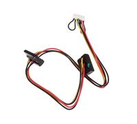 YobiLife Cable de alimentación SATA de 6 pines a 2 puertos para HDD, compatible con placas base Acer, conector de extensión de 37 cm para configuración de computadora industrial y comercial