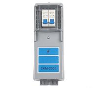 YobiLife Caja de conexiones al aire libre para las luces de calle, recinto impermeable IP65 con el carril del estruendo, gabinete eléctrico 260x88x90m m del soporte de poste