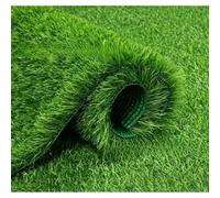YobiLife Césped artificial con orificios de drenaje, resistente a los rayos UV, para césped sintético apto para mascotas, para jardín, patio, 1 paquete (2,5 centavos 50 x 60 cm)