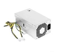 YobiLife D16-180P2A - Fuente de alimentación de repuesto para HP ProDesk 800 G3, 600 G3 SFF, 280/285 MT, compatible con modelo 901763-002, color plateado
