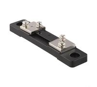 YobiLife Derivación de corriente CC 75 mV para medidores de 50 A 100 A, resistencia precisa para medición de medidor analógico digital (50 A)