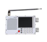 YobiLife DP-666 TEF6686 Receptor de radio de onda corta FM AM de banda completa con alta sensibilidad, pantalla de datos RDS, LCD de 2.8 pulgadas, teclado numérico y batería de 5000 mAh para uso en