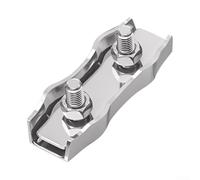 YobiLife Empuñaduras de cuerda de alambre M8/M10 con dedales de cuerda de alambre, abrazadera de cuerda de alambre de acero inoxidable 304, conector de alambre para cable de cuerda de alambre para