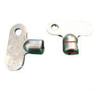 YobiLife Herramienta de llave de purga de radiador, diseño de cuatro cuadrados, agarre seguro, par de torsión confiable, juego de 15 piezas, ajuste de precisión, tipos de teclas múltiples, 20-26 mm