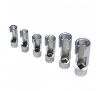 YobiLife Juego de llaves de extremo abierto de ranura 6 piezas 10 11 12 14 17 19 mm para reparación y mantenimiento de automóviles