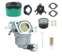 YobiLife Kit de carburador para 596375 597128 596033 44N777 44N877 40U777 repuesto de pieza de motor de metal, color plateado, fácil de instalar, se adapta a múltiples modelos de cortacésped