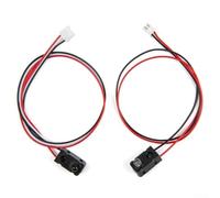 YobiLife Kit de módulo de sensor de haz de rotura infrarrojo, 5 piezas con LED de 3 mm para proyectos Arduino, sensor fotoeléctrico para contar y detección de movimiento, 3-5 V CC, 25 cm (80 cm)