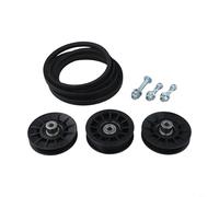 YobiLife Kit de polea loca y correa trapezoidal para cortacésped LGT2654 1542XPT 2348LS 2454T