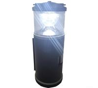 YobiLife Lámpara de camping LED y conjunto de herramientas 2 en 1 impermeable ABS acero al carbono brillo de 360 grados para tienda de pesca al aire libre