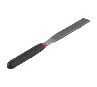 YobiLife Lima de aguja de acero para azulejos de metal, vidrio, piedra, tallado en oro, herramienta de mano de precisión plana redonda media redonda (lima plana)