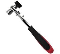 YobiLife Llave ajustable de trinquete rápido de 1/4 pulgadas, herramienta ergonómica compacta de 5.2 x 2.8 x 1.35 pulgadas, para espacios reducidos, 1 paquete