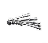 YobiLife Llave de vaso en forma de L, herramienta hexagonal de cabeza doblada, llave hexagonal externa de acero al cromo vanadio para mecánicos y reparación del hogar (a)