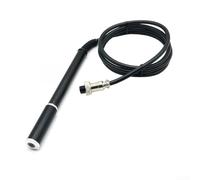 YobiLife Mango de repuesto de soldador para estación T12-952 942 946 951, cuerpo de metal, conector de 4 pines, diseño ergonómico, entrada de 220 V, color negro ligero para técnicos de uso en taller