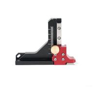 YobiLife Medidor de altura ajustable para sierra de mesa, regla de 0 a 60 mm, escala métrica/imperial, herramienta de medición de profundidad para carpintería, fresado, perforación y bricolaje