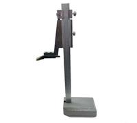 YobiLife Medidor de altura Vernier de acero 0-200mm Herramienta de regla de trazado de alta precisión para medición de mecanizado plateado (0-200 mm)