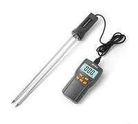 YobiLife Medidor de humedad de grano MD7822 con pantalla LCD de retroiluminación y sonda, rango de humedad del 2% al 30%, probador de humedad para inspección de granos y monitoreo de almacenamiento