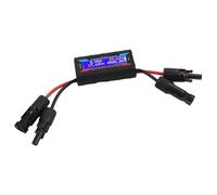 YobiLife Medidor de potencia de aeronaves de alta precisión 200 A - 0.01 A/0.01 V resolución, 4.8 - 60 V, LCD retroiluminado de 16 x 2, compatible con drones RC, sistemas solares fotovoltaicos y