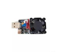 YobiLife Módulo probador de carga electrónica de corriente constante ajustable USB para aplicaciones de descarga de batería de envejecimiento de energía y pruebas de fábrica 25W DC 7-20V Placa PCB de