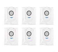 YobiLife Paquete de 6 bolsas de polvo para Ecovacs para DEEBOT X2 para robot aspirador OMNI Ddb030025, piezas de repuesto desechables