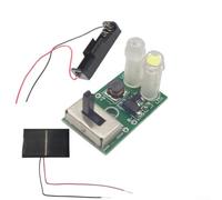 YobiLife Placa de circuito de control de luz solar de 1,2 V para lámpara de contenedor de vidrio de botella con panel de 2 V, doble salida LED, batería de larga duración, tamaño pequeño de 25 mm x 15