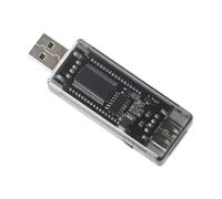 YobiLife Probador de capacidad de voltaje de corriente USB, medidor de detección de energía con resolución de 10 mV/10 mA, para probar cargadores, cables y baterías externas (azul)