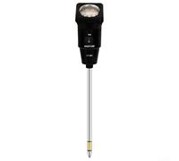 YobiLife Probador de suelo Medidor de pH Detector de humedad No requiere batería Analógico para Dial para Jardín Granja Invernadero (Largo)